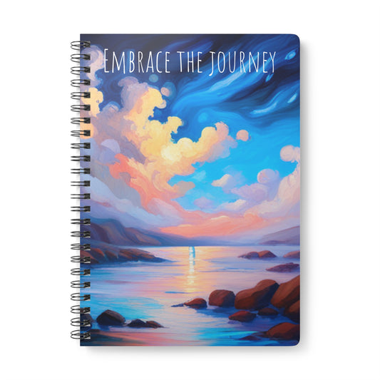 Embrace the journey - Softcover Notebook